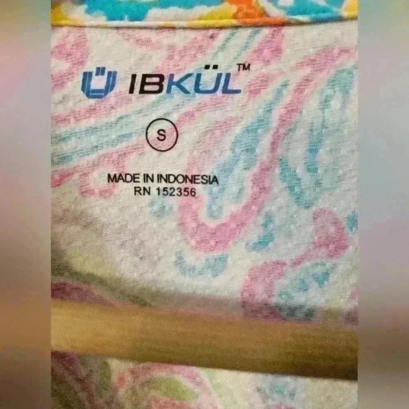 NWT Ibkul Bell Sleeve Dress - Picture 6 of 8